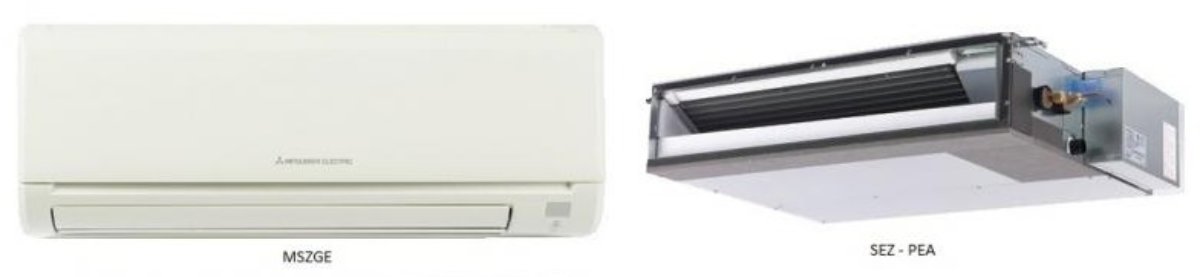 HVAC--mini-split-ahu-and-typical-indoor-units-ducted-and-unducted-ductless-compare.jpg